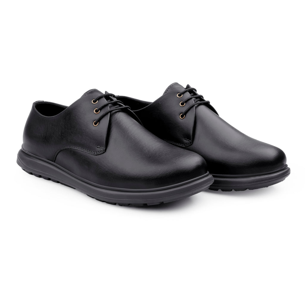 BAXXICO Modern Comfort Derby Shoes with Sleek Silhouette & Premium Everyday Wear