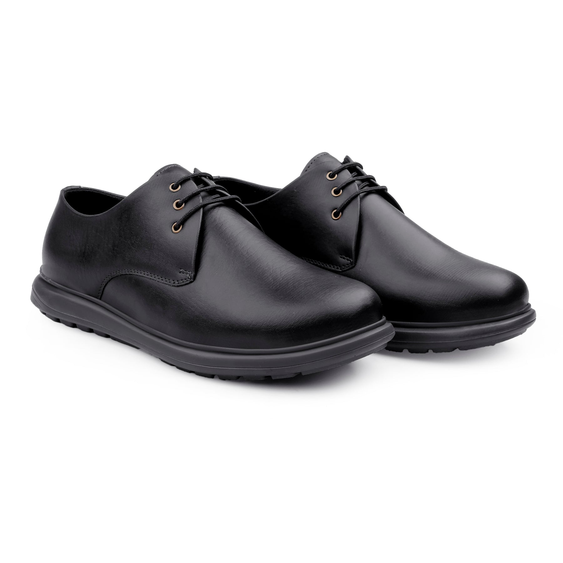 BAXXICO Modern Comfort Derby Shoes with Sleek Silhouette & Premium Everyday Wear