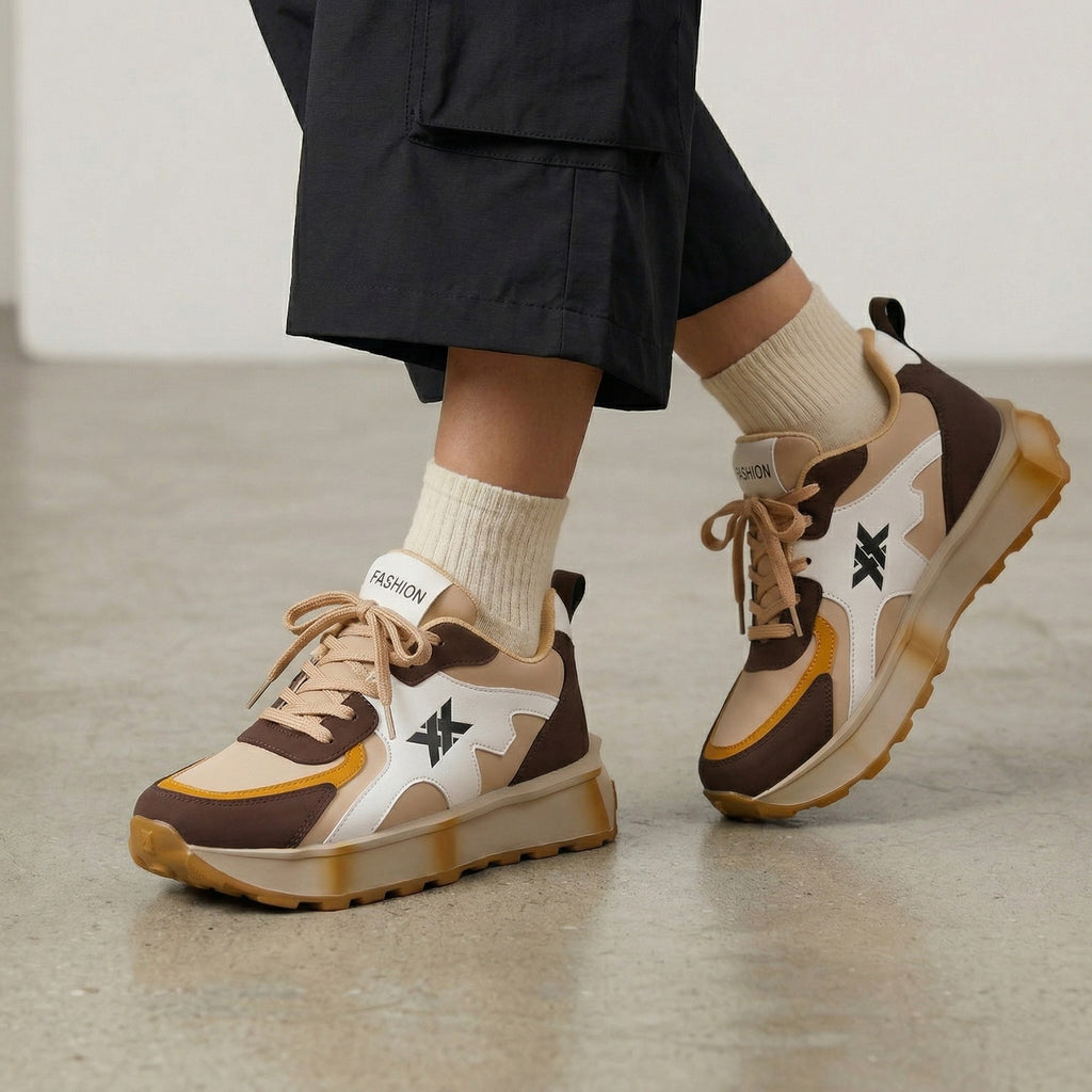 Baxxico High-end Fashionable Sole Lace up Designer Casual Shoes for Men