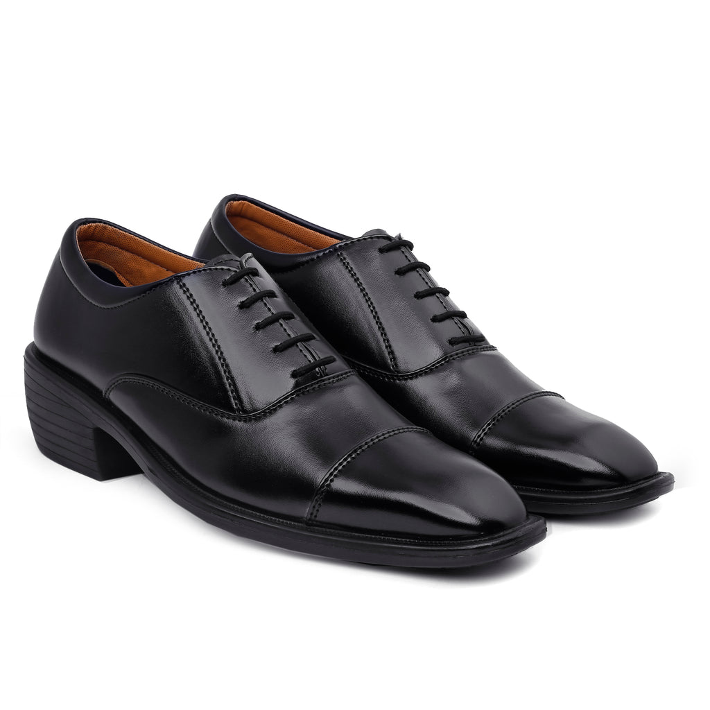 Mens Height Increasing Formal Office Wear Lace Up Shoe