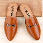 BAXXICO Mens Vegan Leather Material Latest Stylish Mules