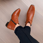 BAXXICO Premium and comfortable Ankle Zipper Boots For Men