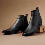 BAXXICO Mens comfortable faux leather Boots