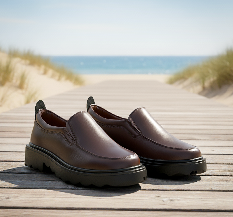 BAXXICO Mens Casual Formal Slip On Shoes Smart & Sophisticated Look