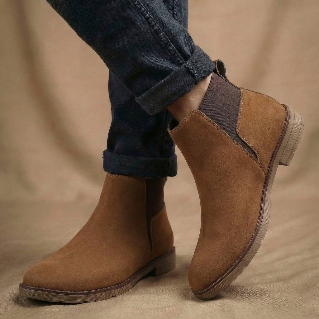 BAXXICO Mens Chelsea Boots Clean Lines Confident Style