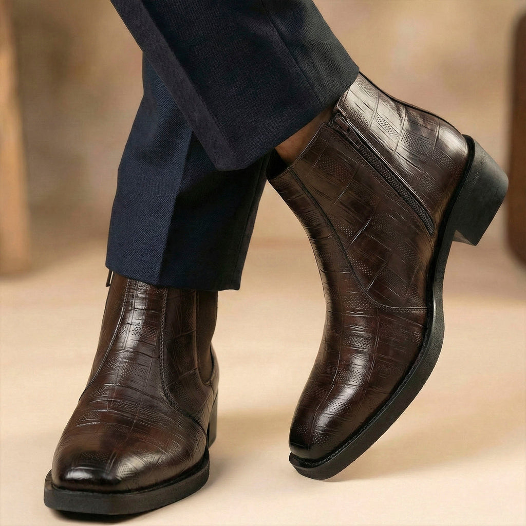 BAXXICO Mens Premium Chelsea Boots Stylish Durable & All Day Comfortable