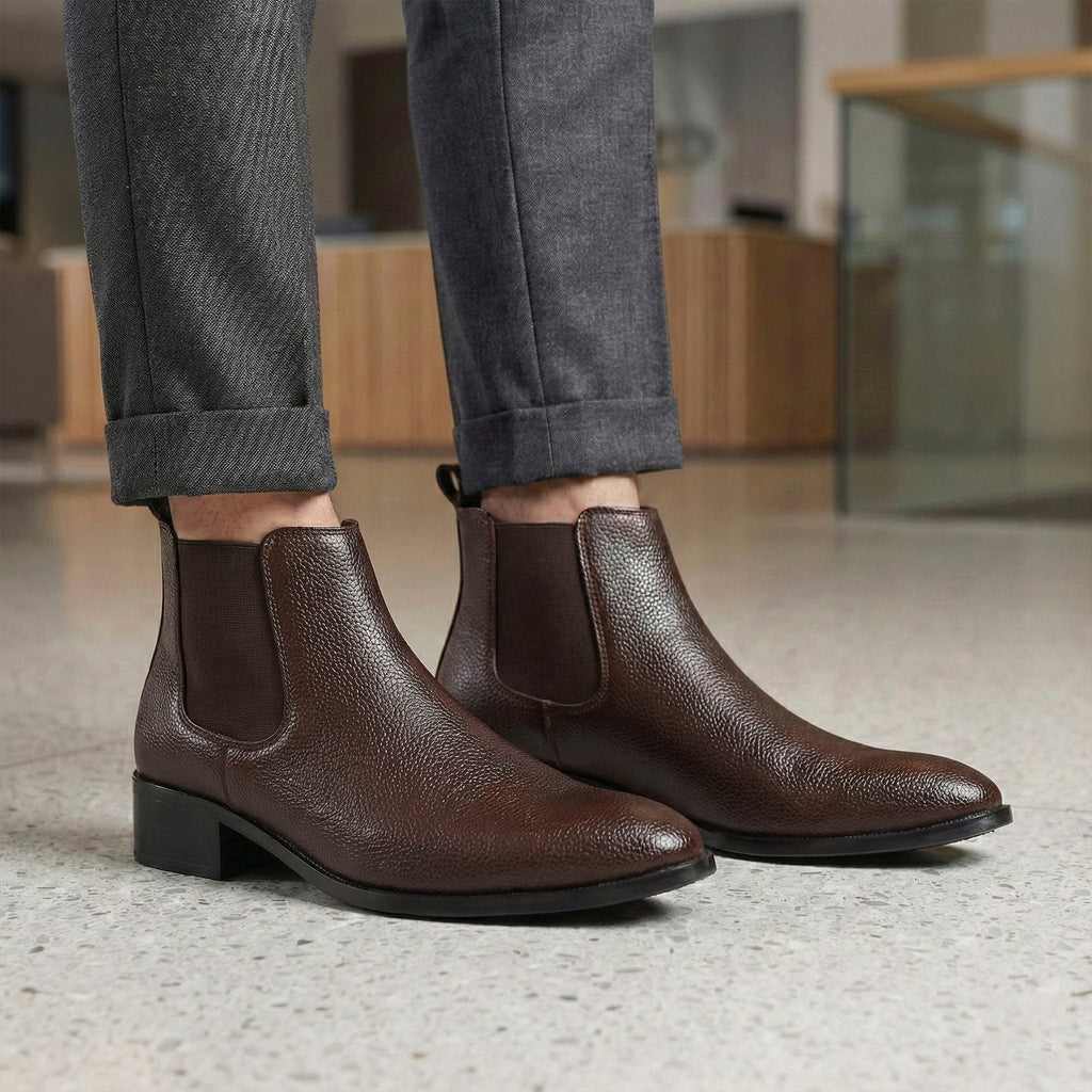 BAXXICO Mens Height Boost Boots 4.5CM Stylish & Comfortable