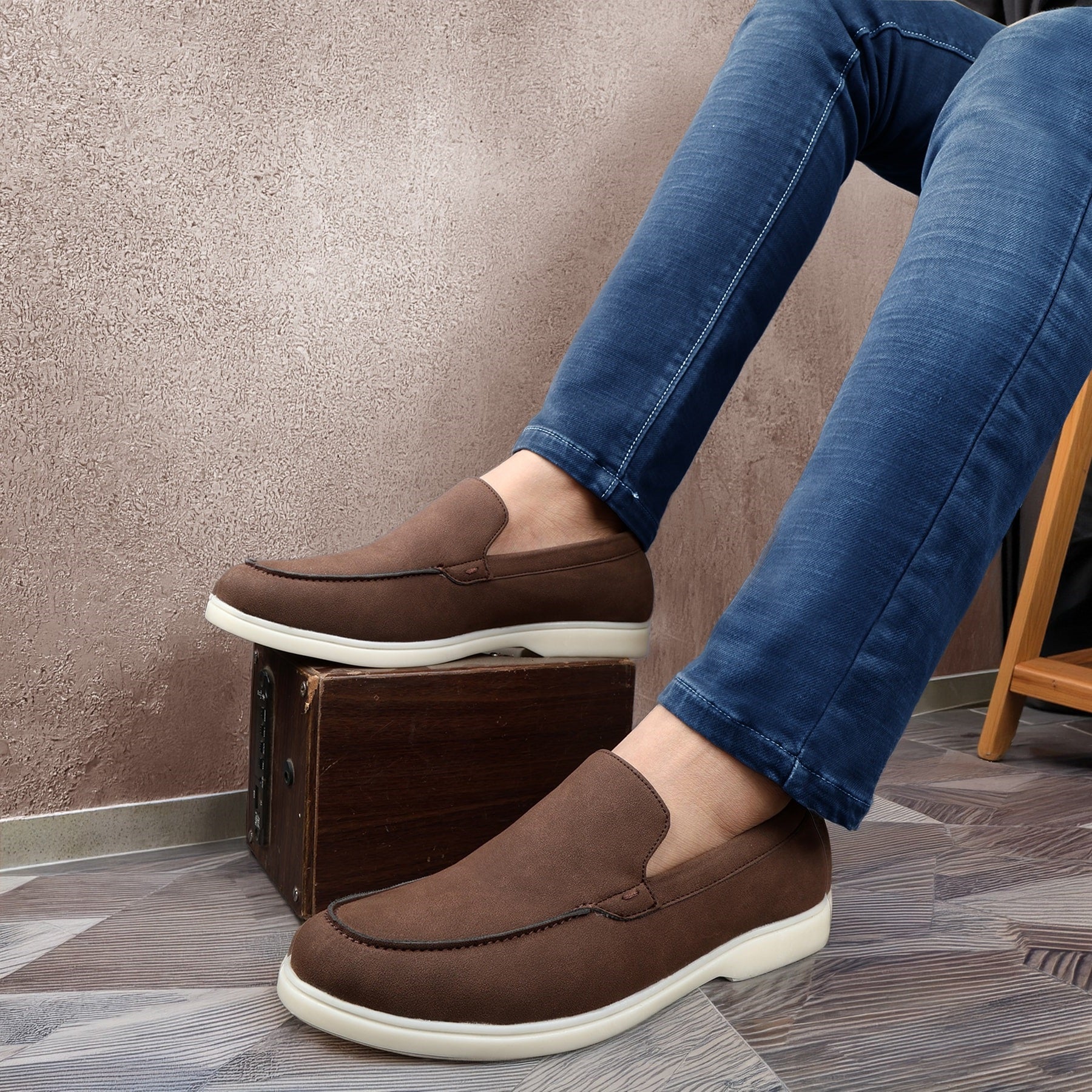 BAXXICO Mens ComfortFit Trendy Loafers