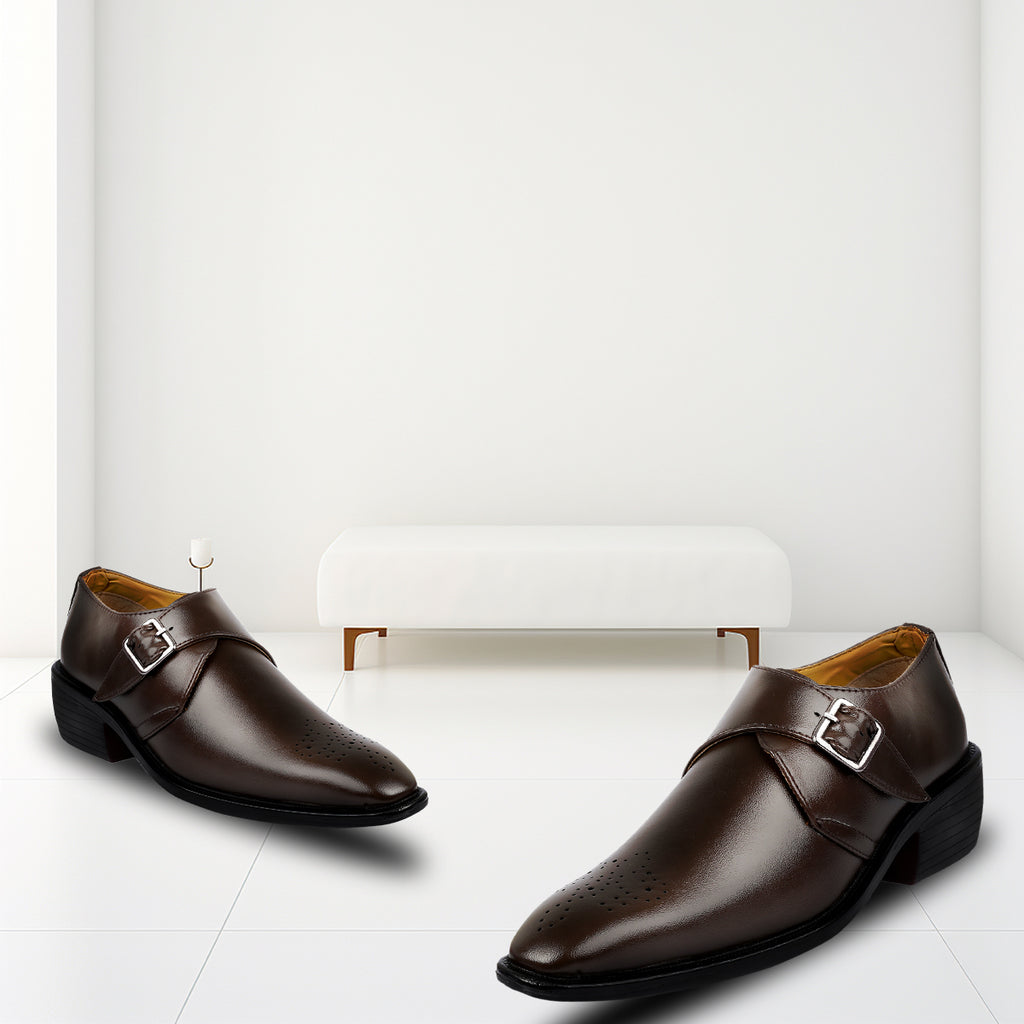 BAXXICO Height Increasing Monk Slip on For Men