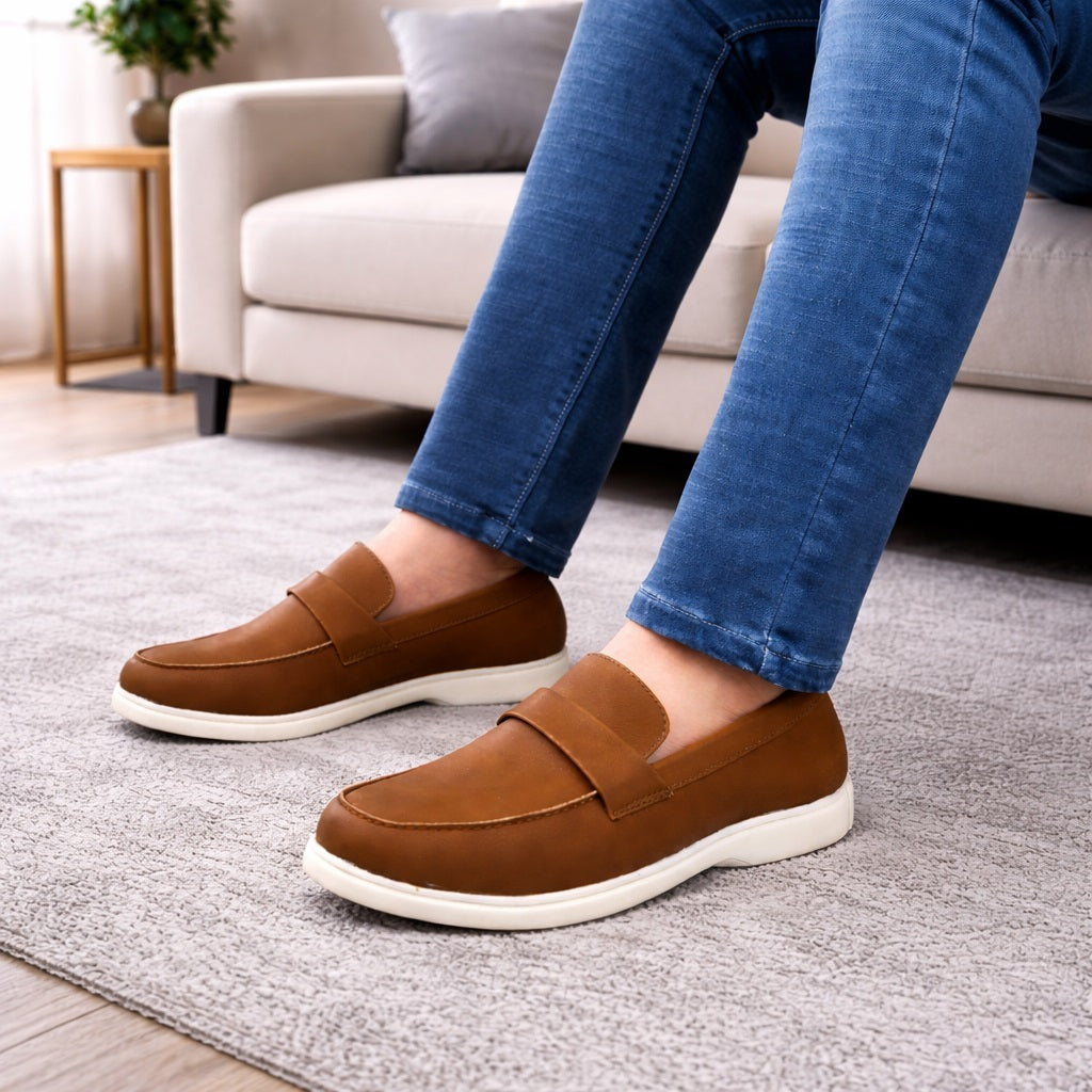 BAXXICO Premium Casual Loafers for Men Smart Look Slip On Footwear