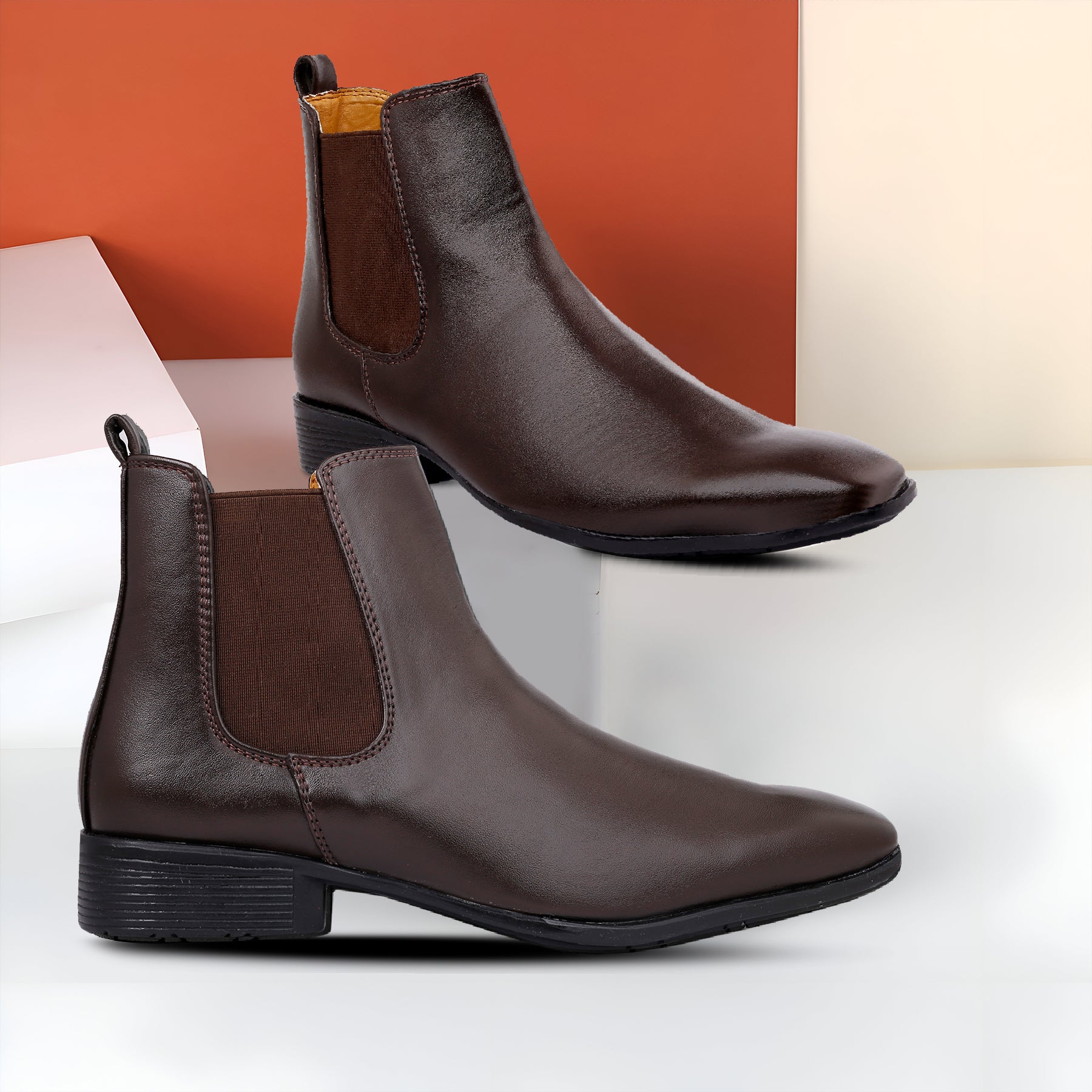 BAXXICO High end Fashionable Chelsea Boots for Men