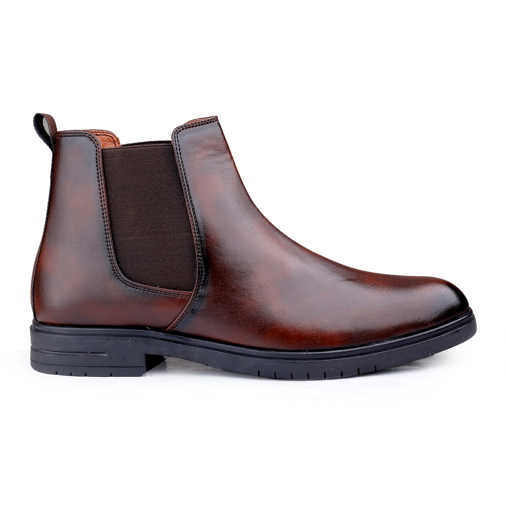 Baxxico New Stylish Men Slip on Ankle Stylish Boots