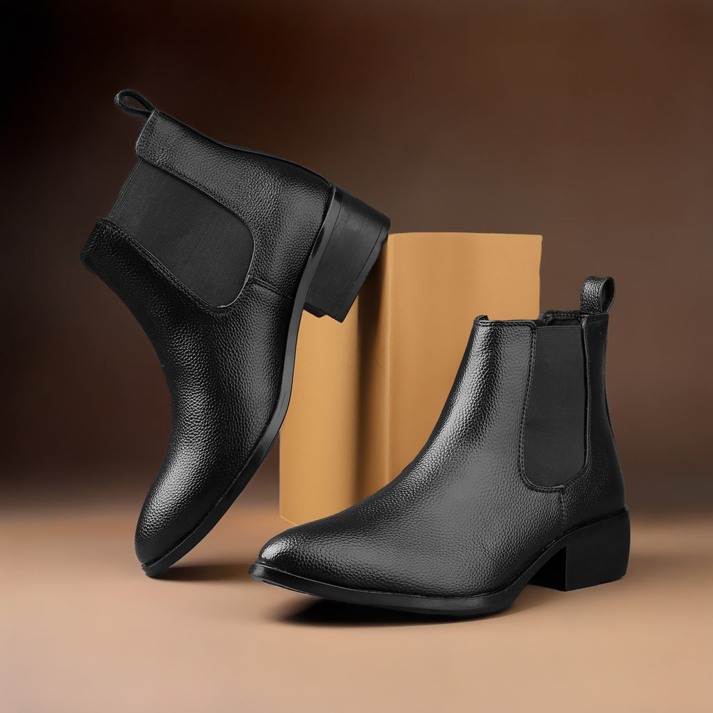 BAXXICO Mens Height Boost Boots 4.5CM Stylish & Comfortable