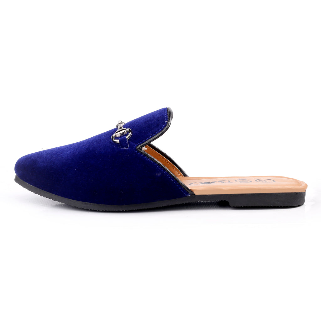 BAXXICO Mens Suede Material Latest Stylish Slip-on Mules