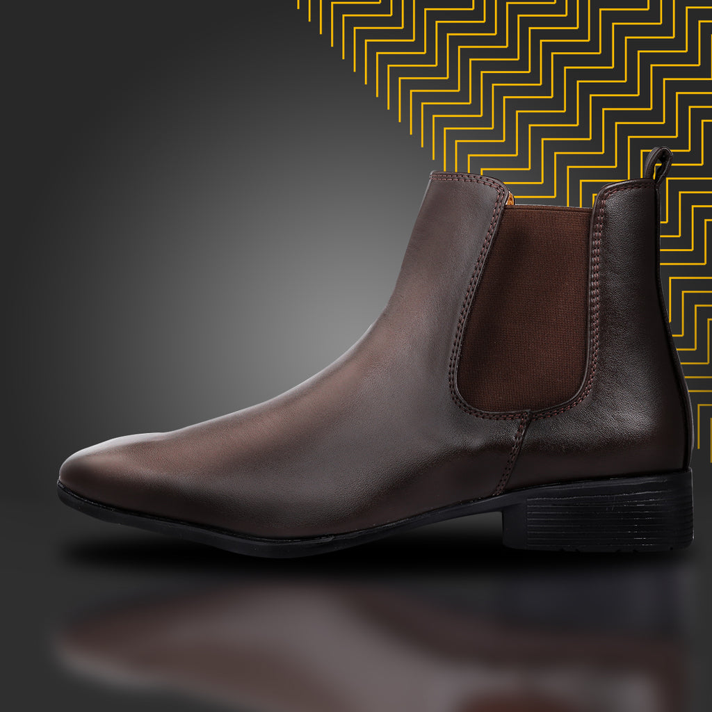 BAXXICO High end Fashionable Chelsea Boots for Men