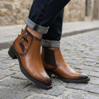 BAXXICO Mens Formal Chelsea Boots Comfortable Fashion Boots