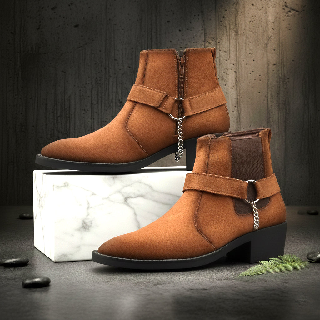 BAXXICO Mens ElevateMax Boots 5–6CM Height Gain