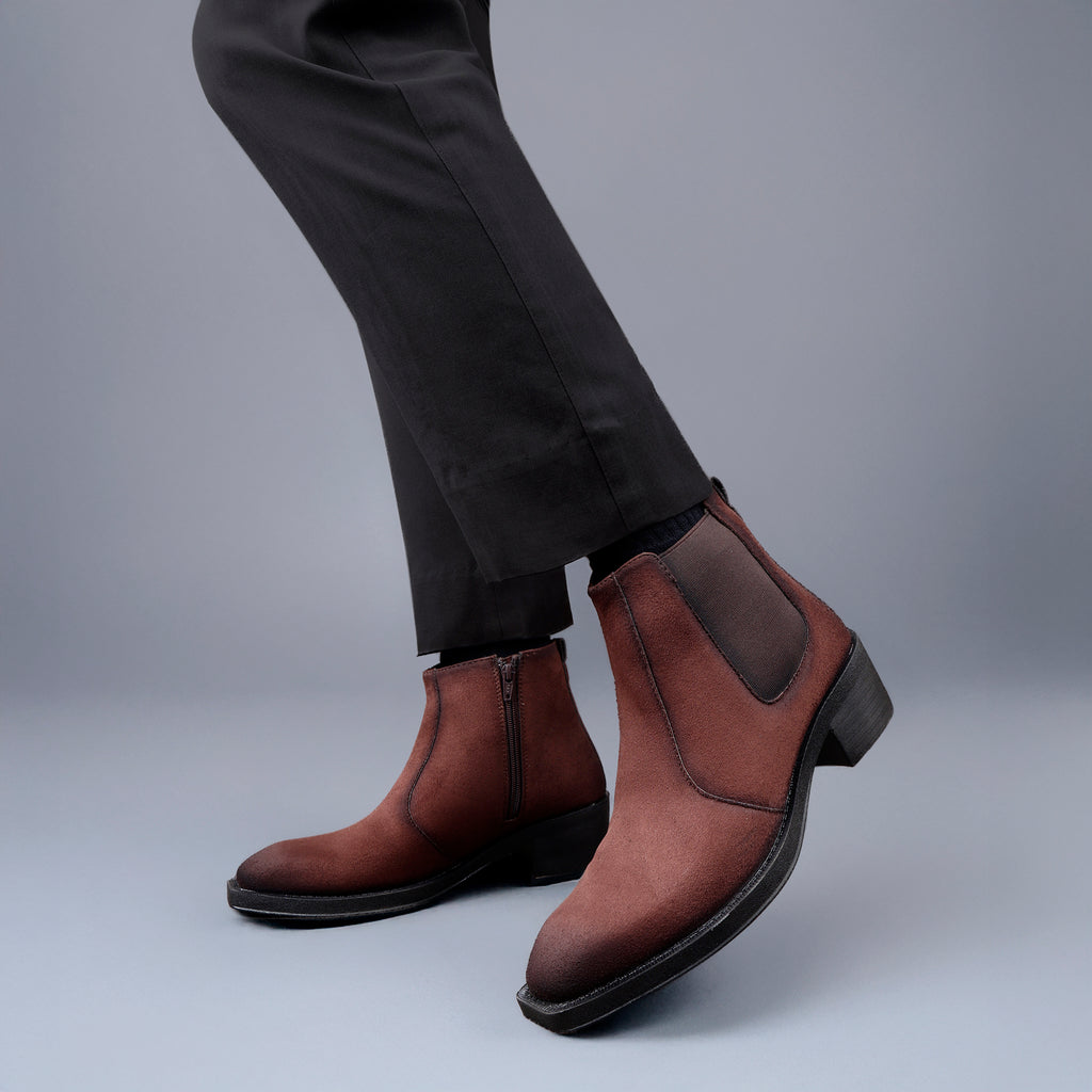 BAXXICO Mens 5–6 CM Invisible Height Boost Boots
