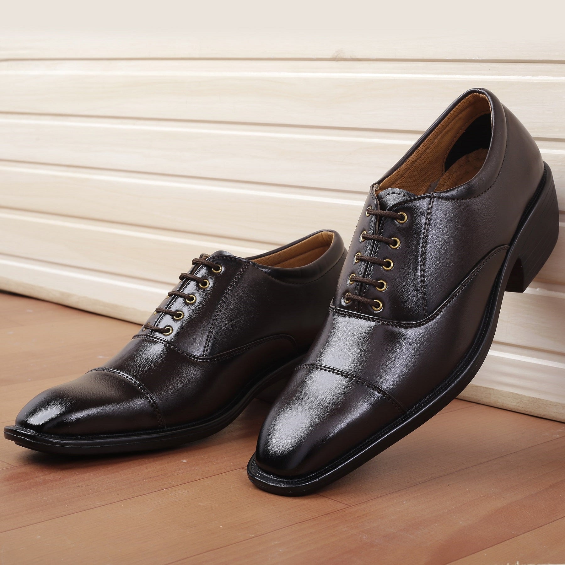 Mens Height Increasing Formal Office Wear Lace Up Shoe