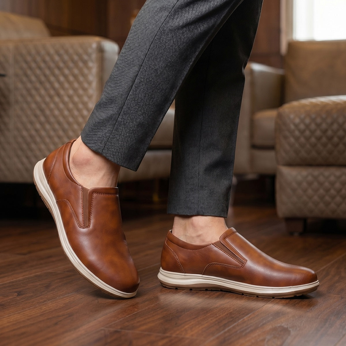 BAXXICO Luxury Mens Everyday Shoes with Premium Minimal Finish