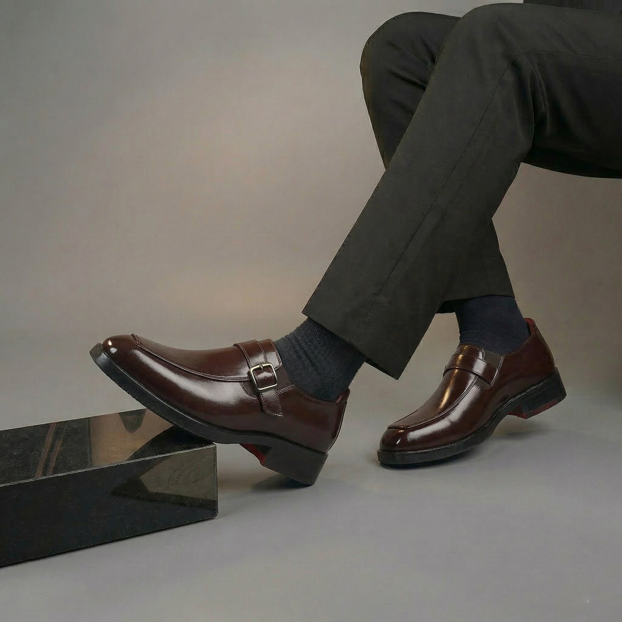 BAXXICO Mens Formal And Casual Ankle Zipper Boots