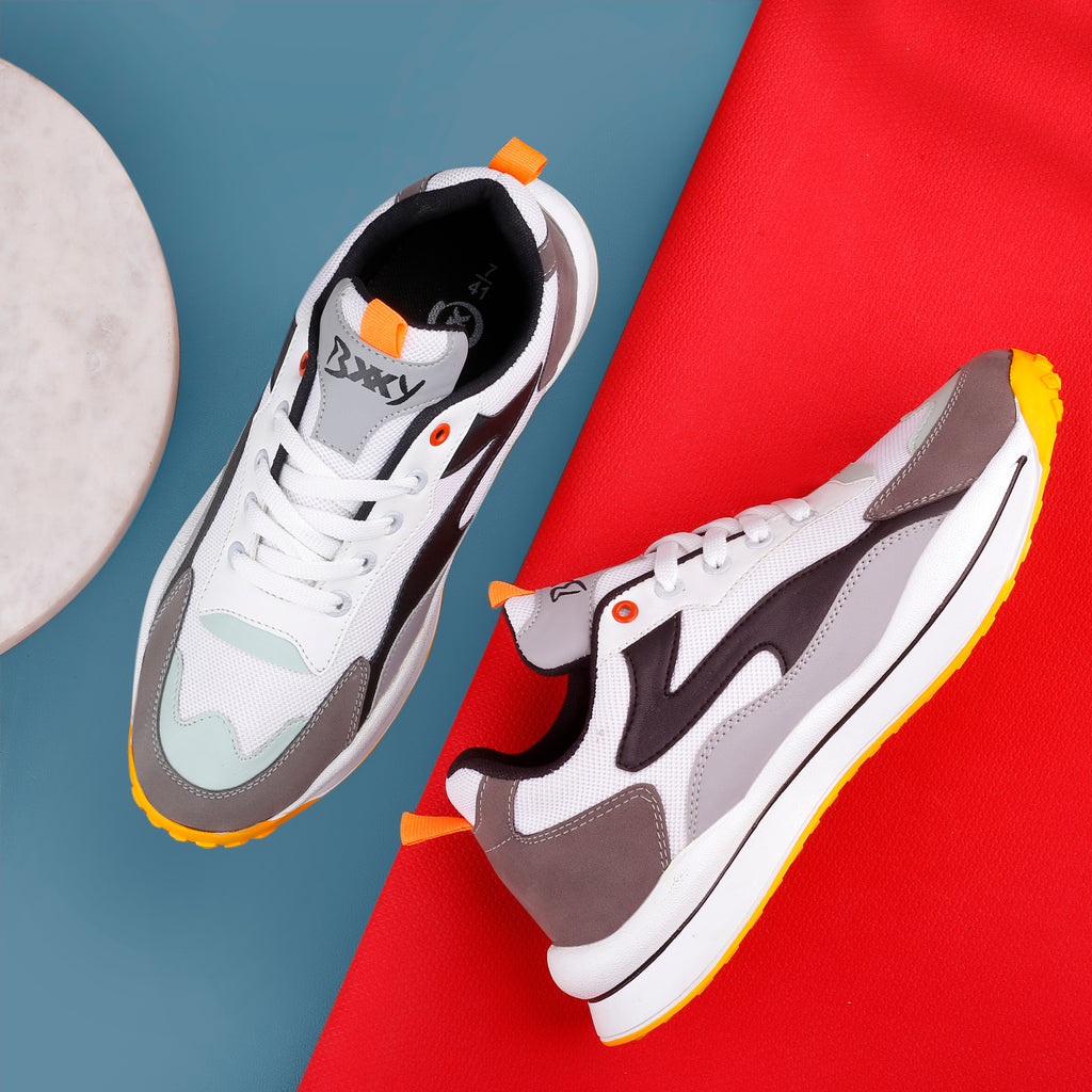 Baxxico New Latest Mens Trendiest Light Weight Sports Running And Outdoor shoes