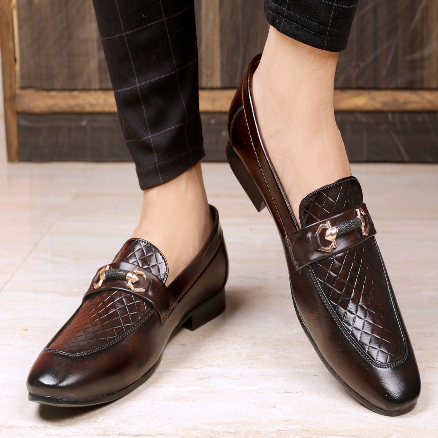 BAXXICO Trendy Street Style Casual Slip ons