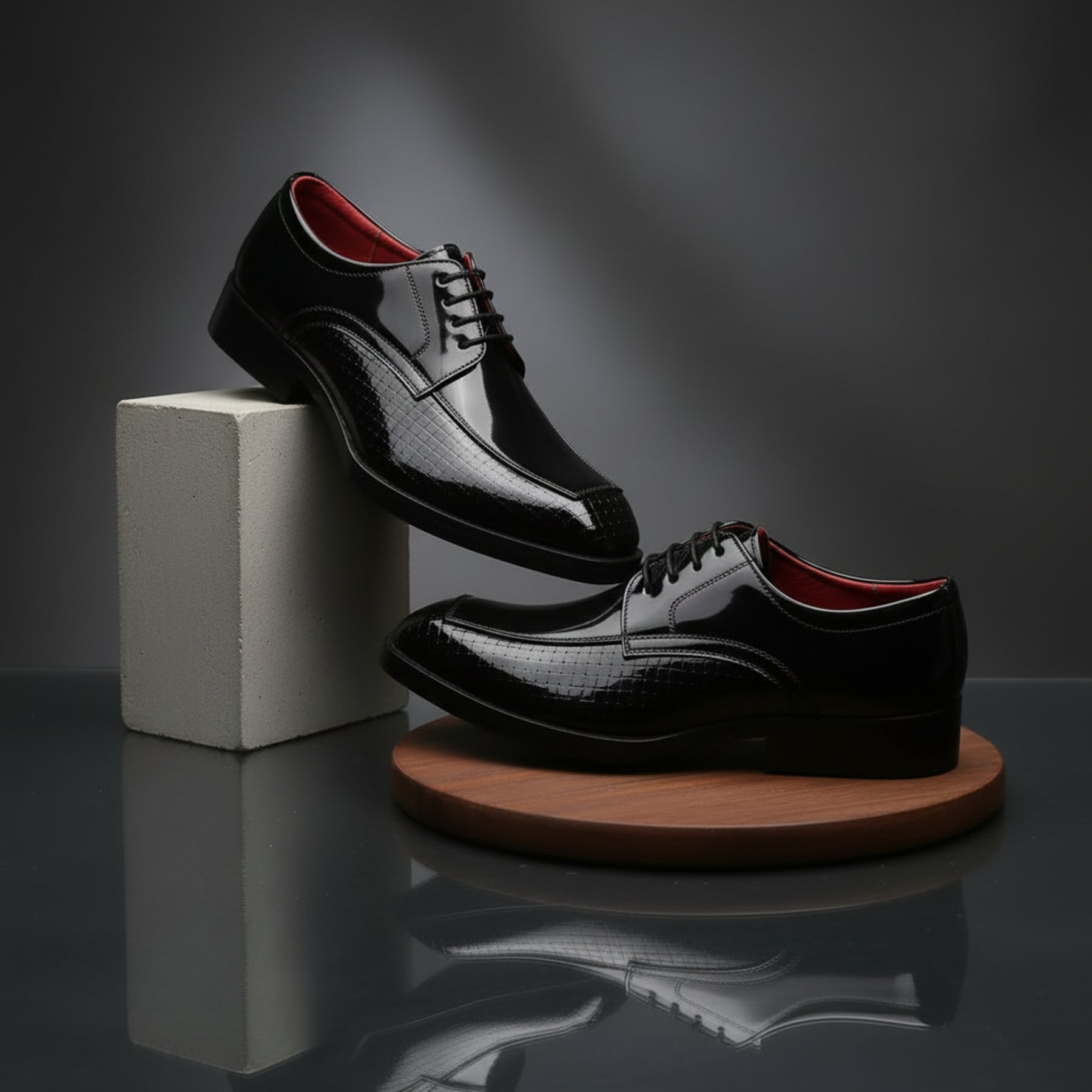 BAXXICO Stylish Mens Elevated Heel Shoes for a Bold Fashion Statement