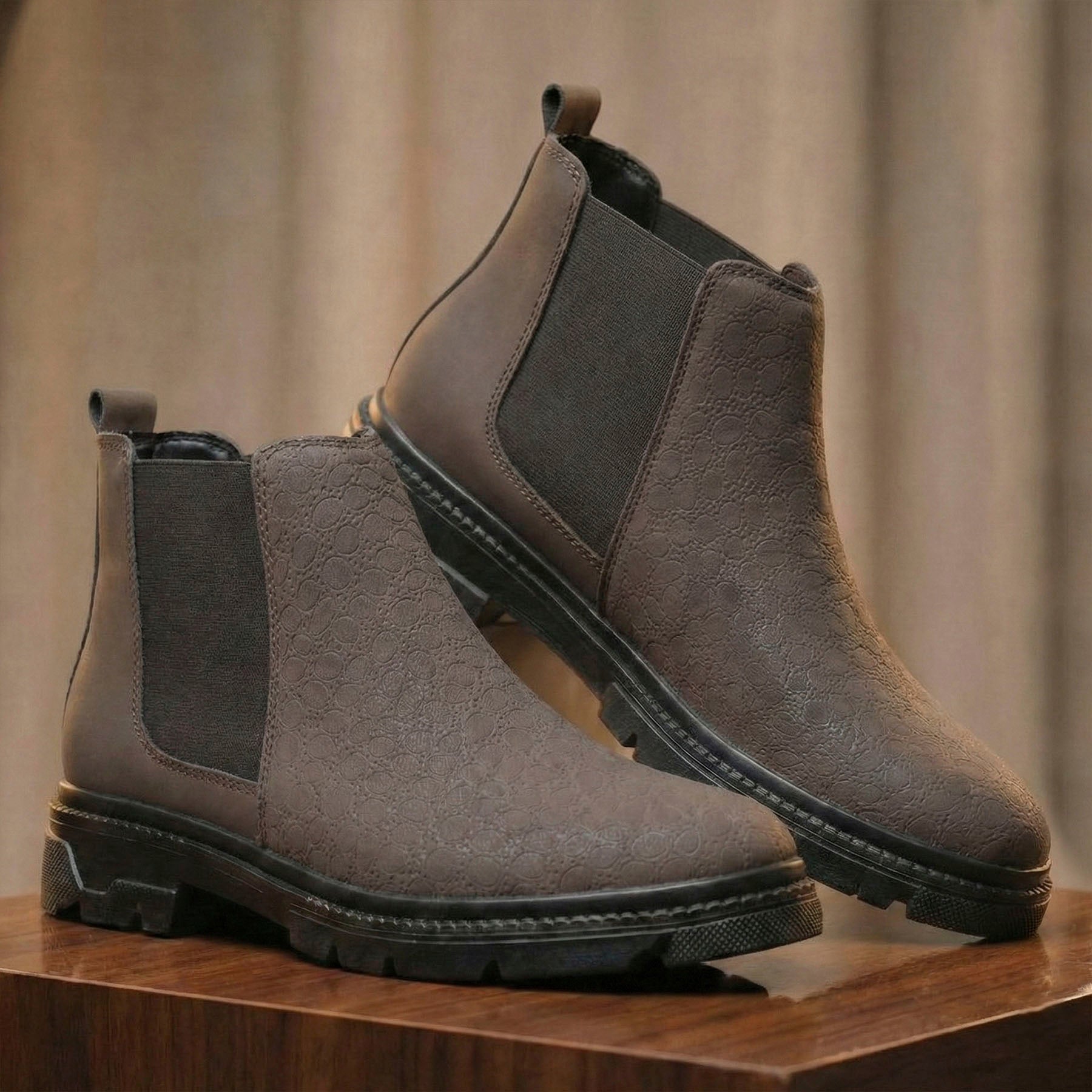 BAXXICO Classic Chelsea Boots for Men Durable & Comfortable Fit