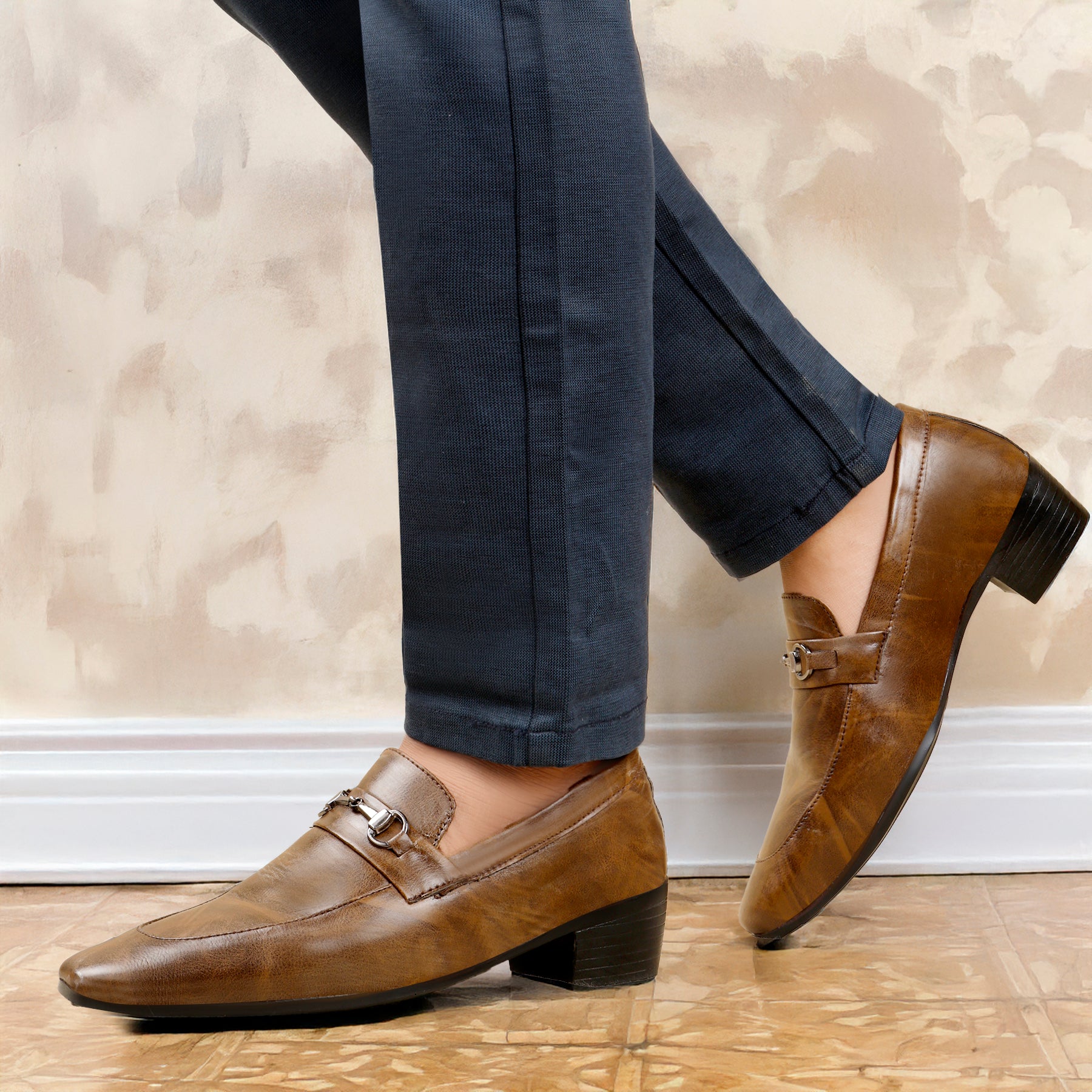 BAXXICO Height Increasing Loafer And Moccasins For Men