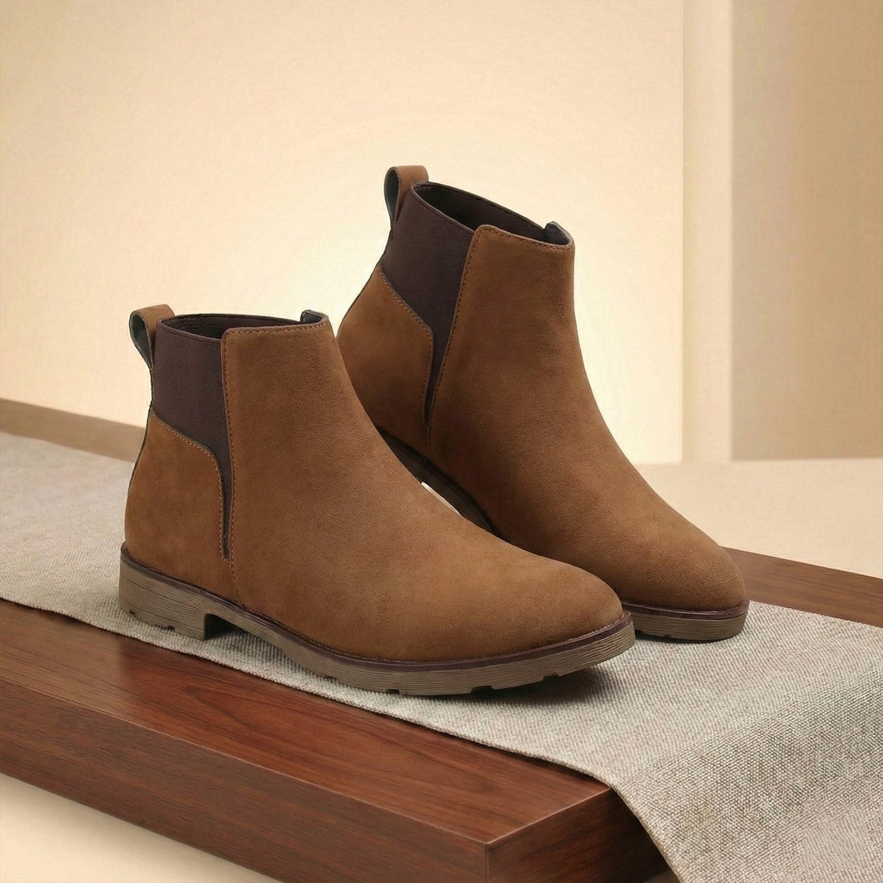 BAXXICO Mens Chelsea Boots Clean Lines Confident Style