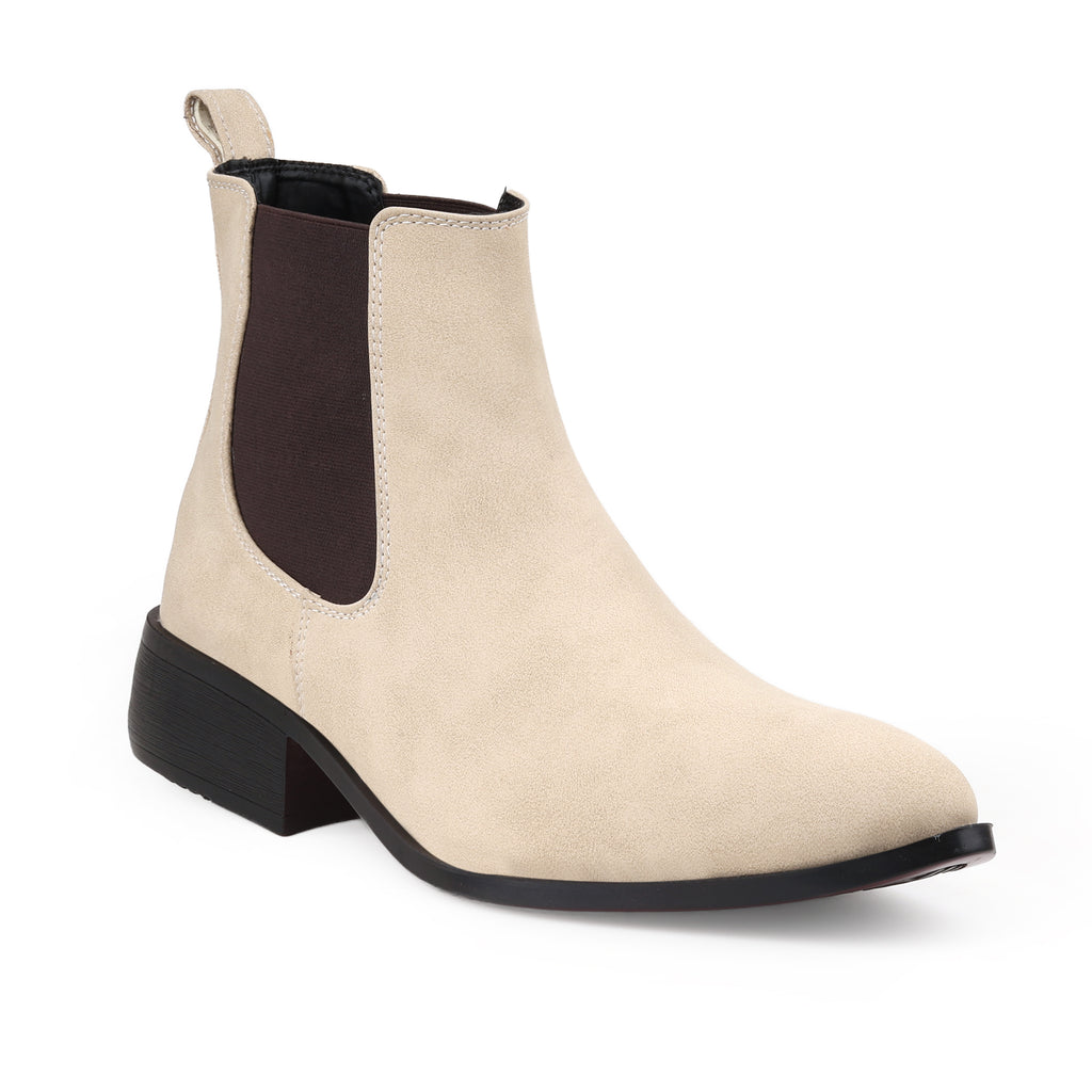 BAXXICO Smart Casual Mens Boots with 4.5cm Heel Height