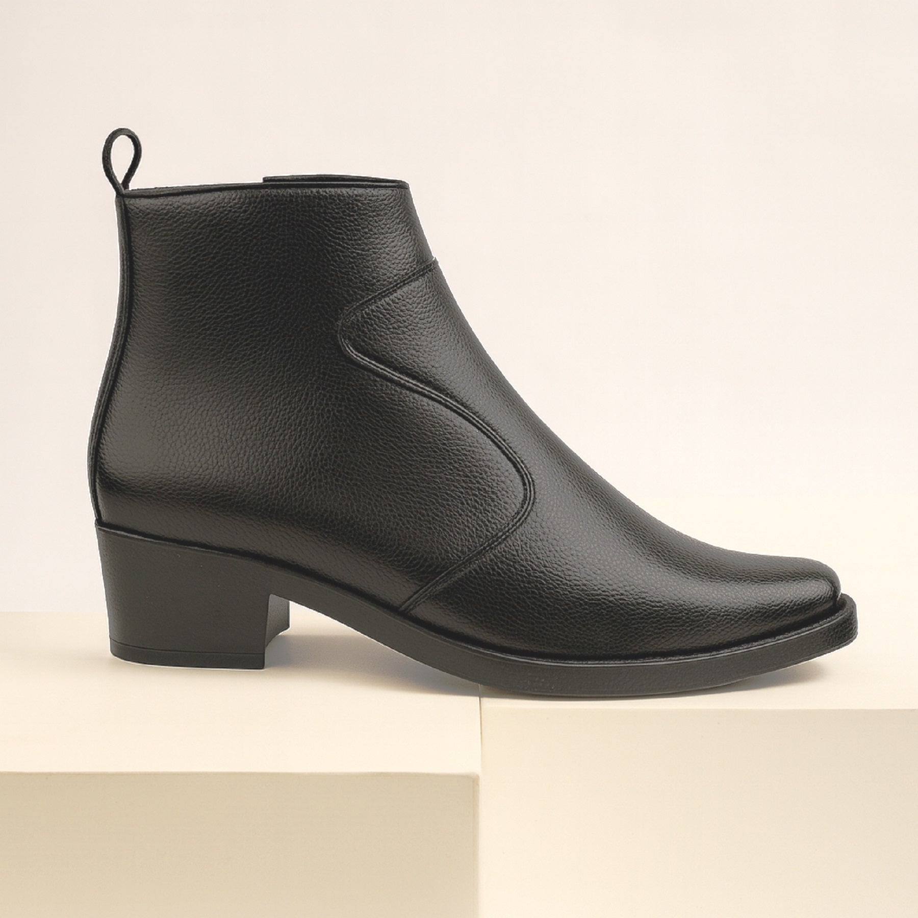 BAXXICO Mens 2 Inch Heel Height Increasing Boots