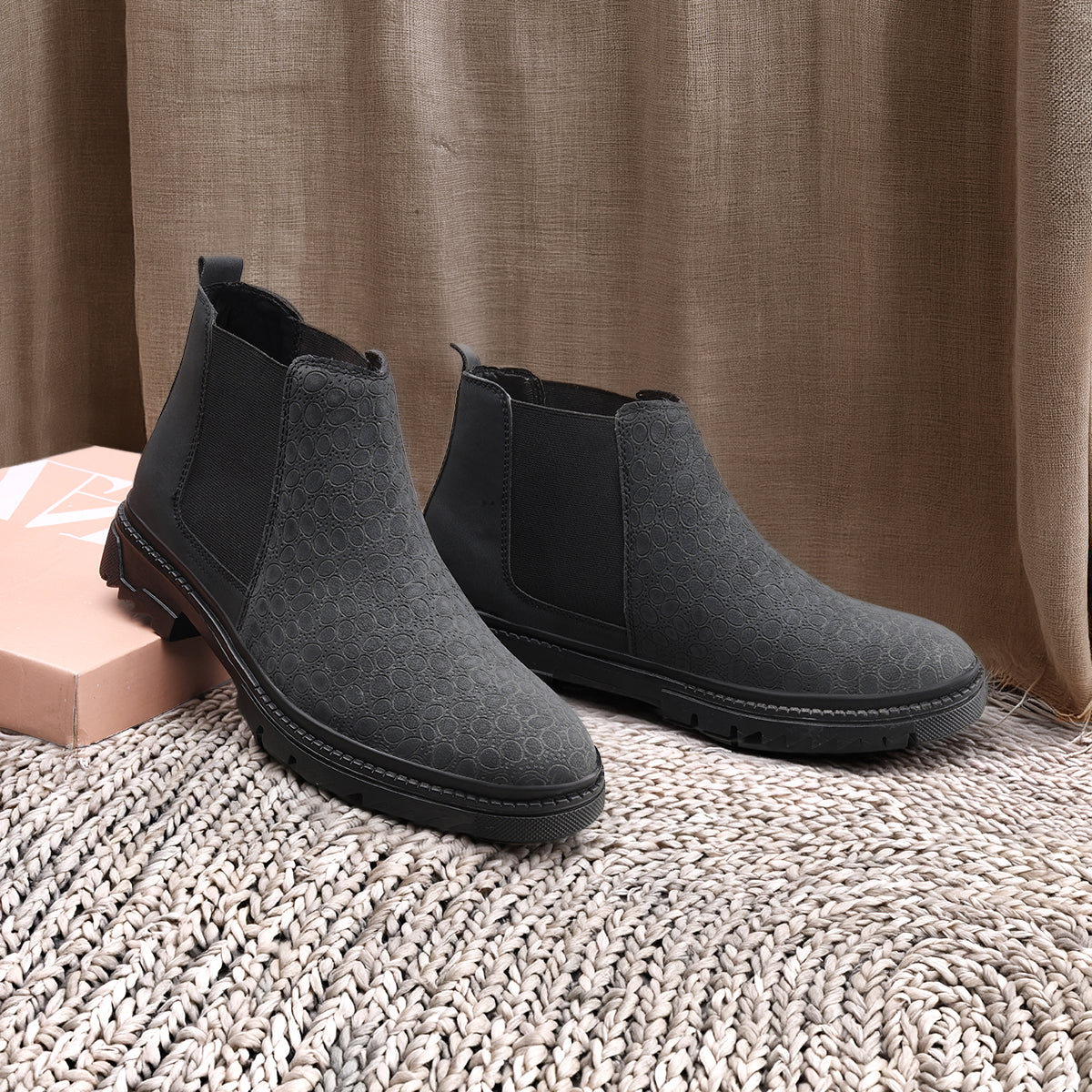 BAXXICO Classic Chelsea Boots for Men Durable & Comfortable Fit