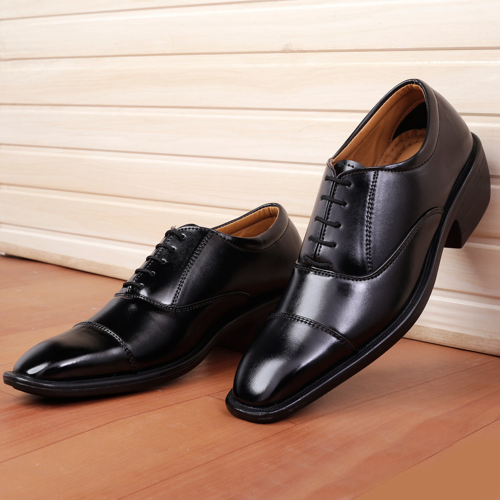 Mens Height Increasing Formal Office Wear Lace Up Shoe