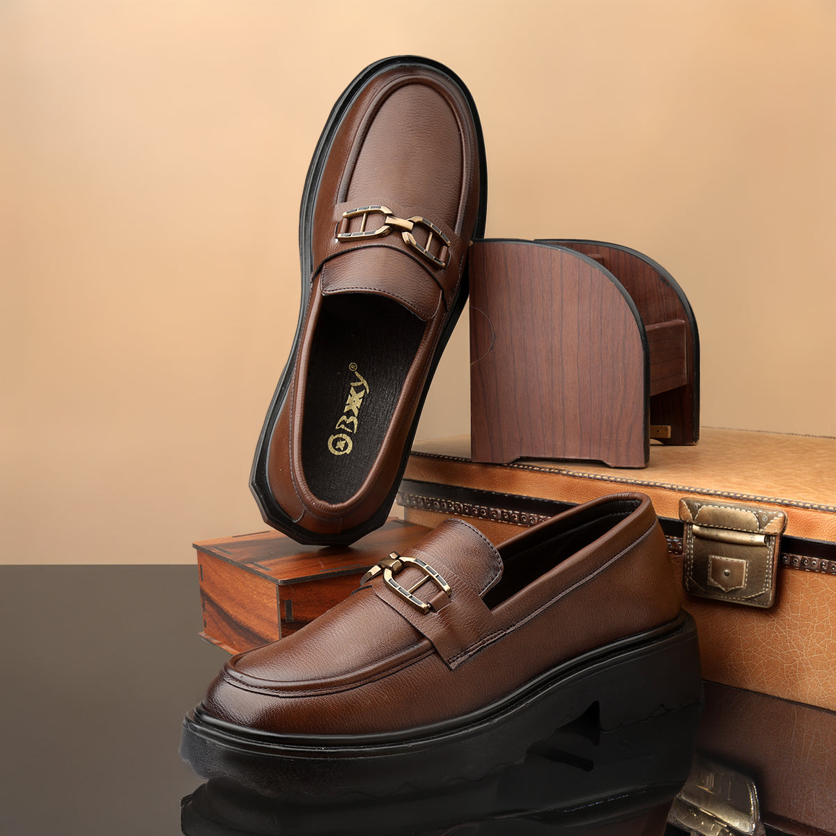 BAXXICO Mens Casual Loafers For Office Travel And Daily Wear