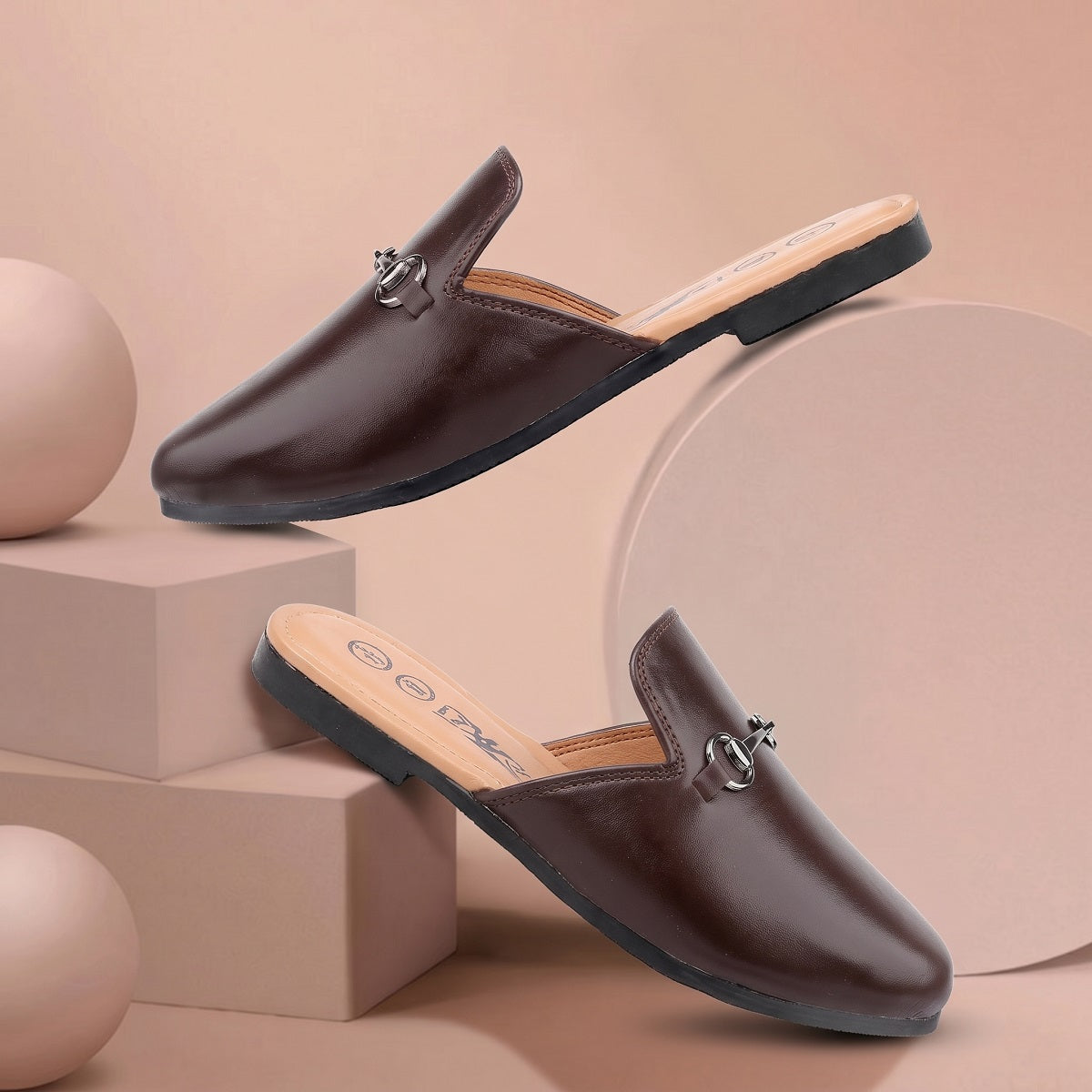 BAXXICO Mens Vegan Leather Material Latest Stylish Mules