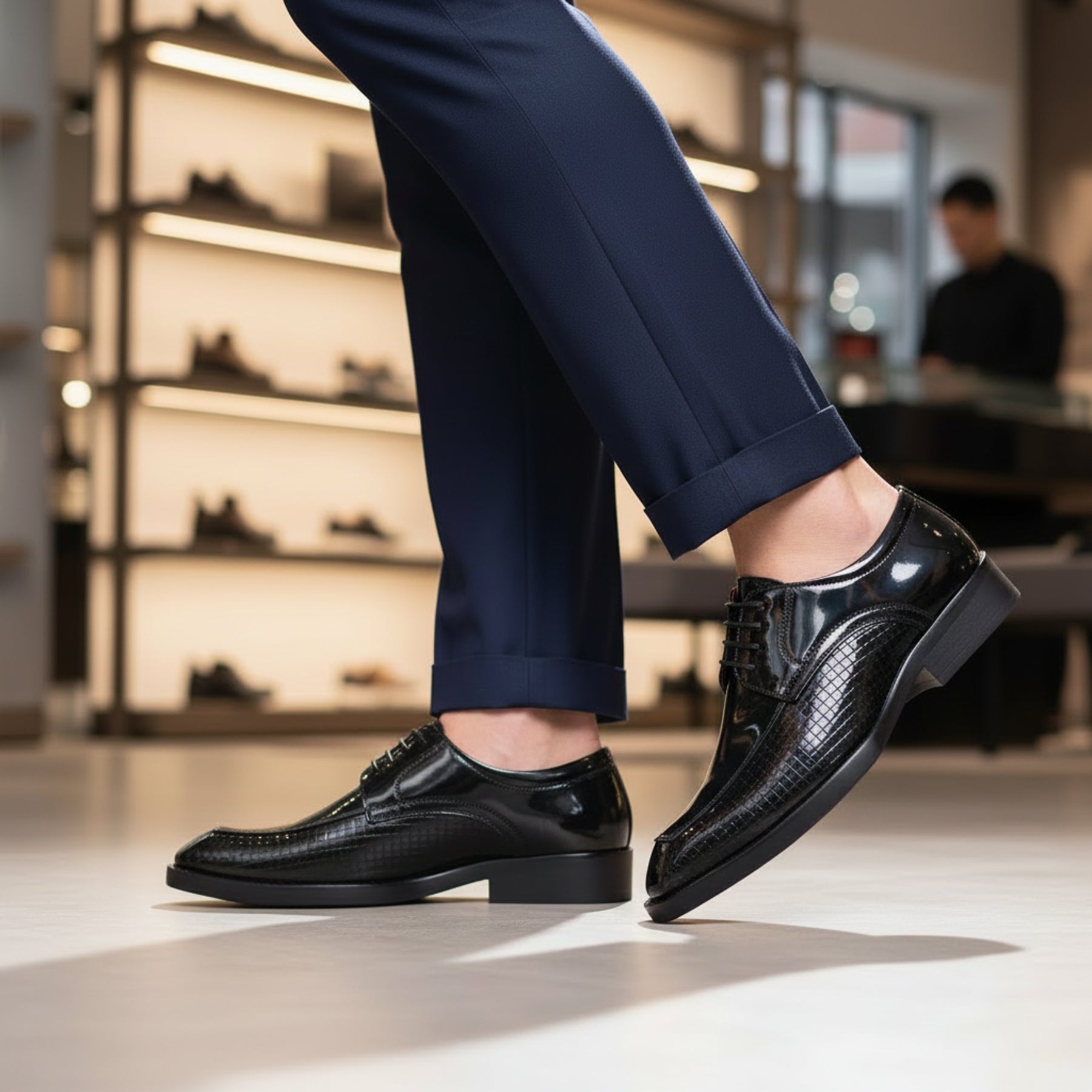 BAXXICO Stylish Mens Elevated Heel Shoes for a Bold Fashion Statement