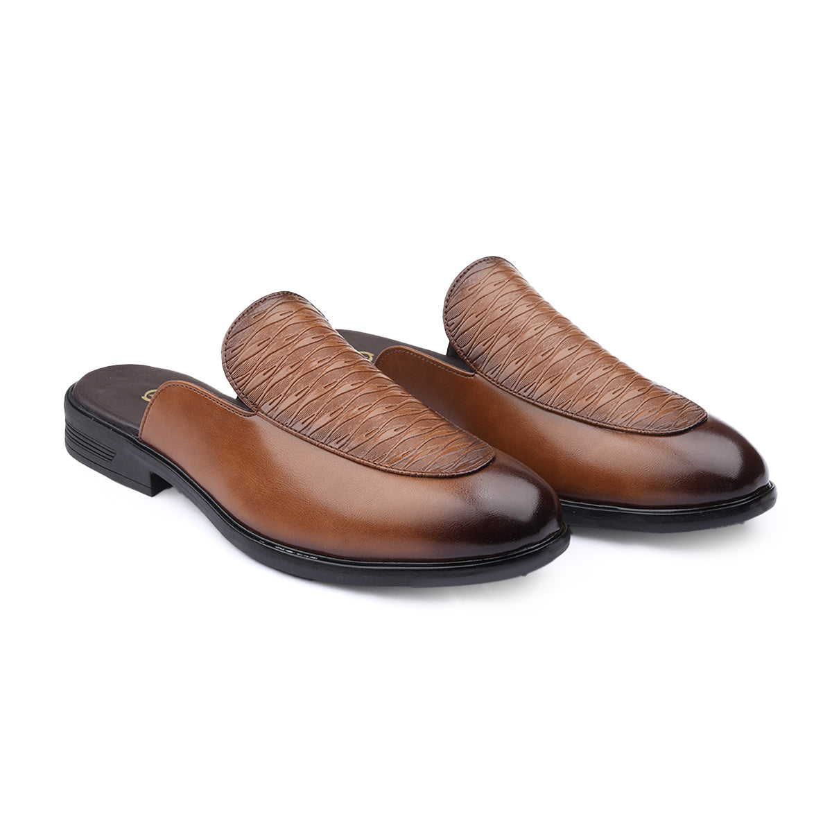 BAXXICO Luxury Slip On Mule Shoes for Smart Casual & Party Looks