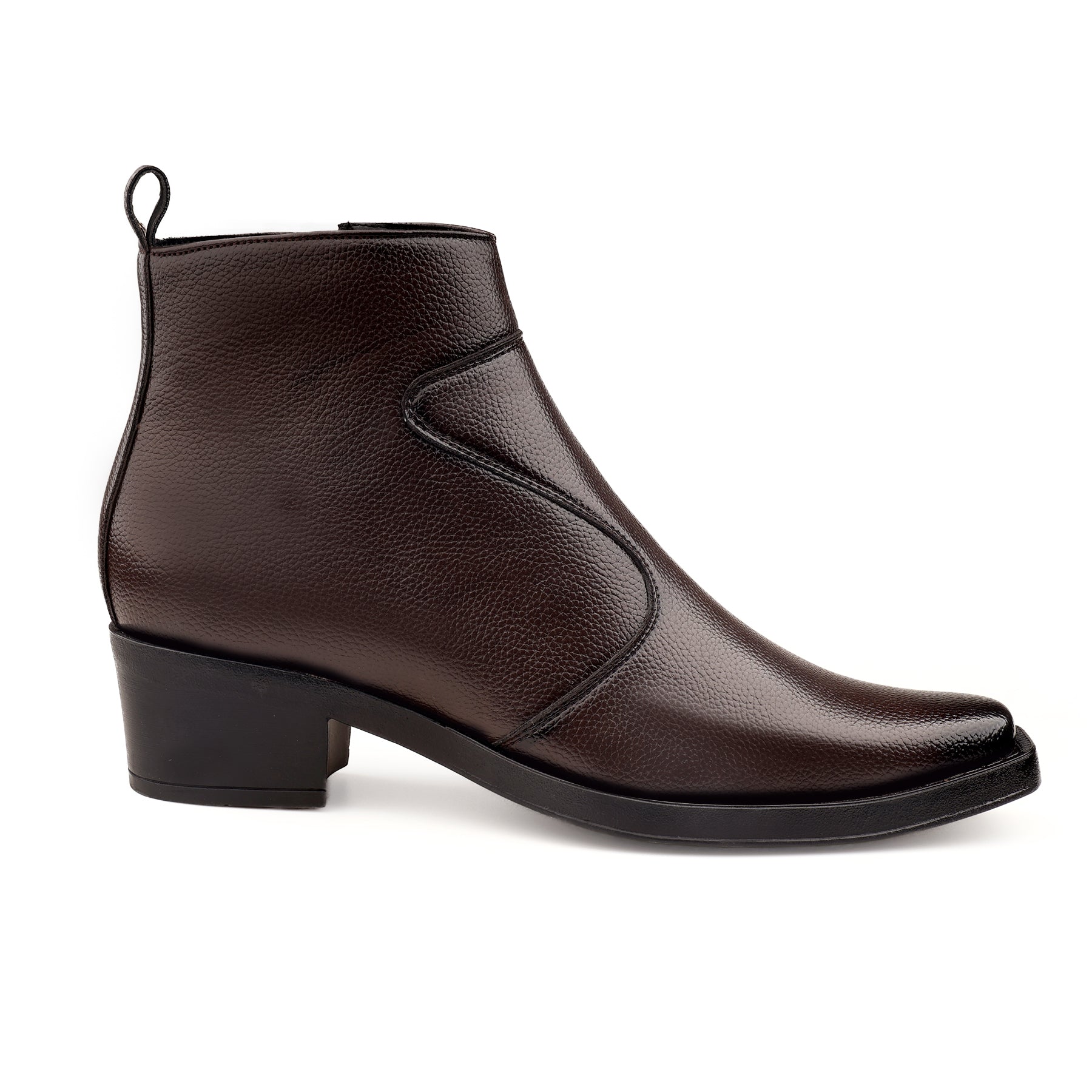 BAXXICO Mens 2 Inch Heel Height Increasing Boots