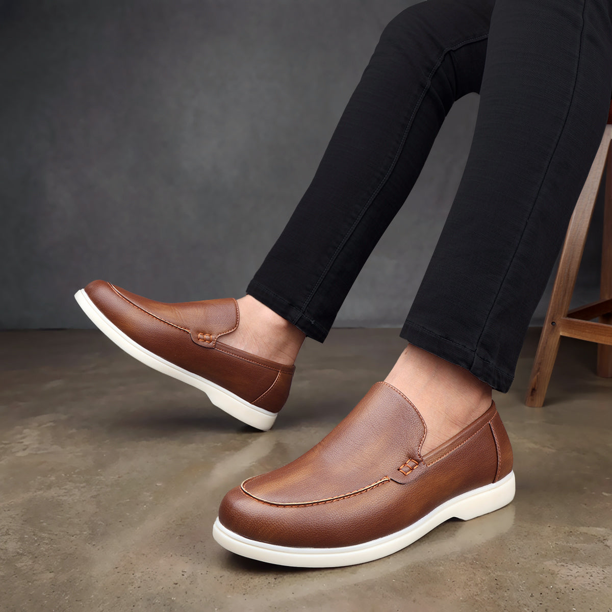 BAXXICO Premium Slip On Shoes for Smart Casual & Everyday Looks