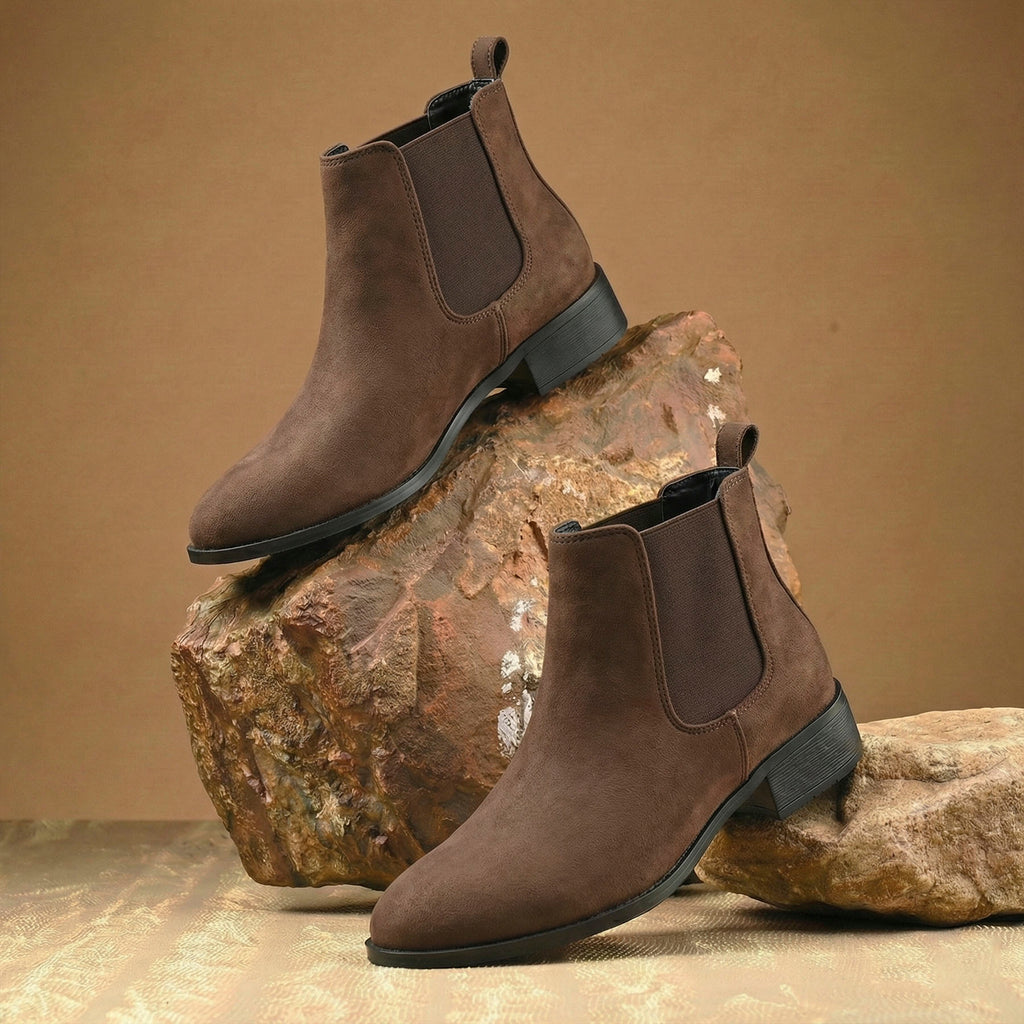 BAXXICO Smart Casual Mens Boots with 4.5cm Heel Height