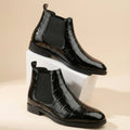 BAXXICO Mens Premium Vegan Leather Stylish Boots Durable Comfortable & Timeless Design