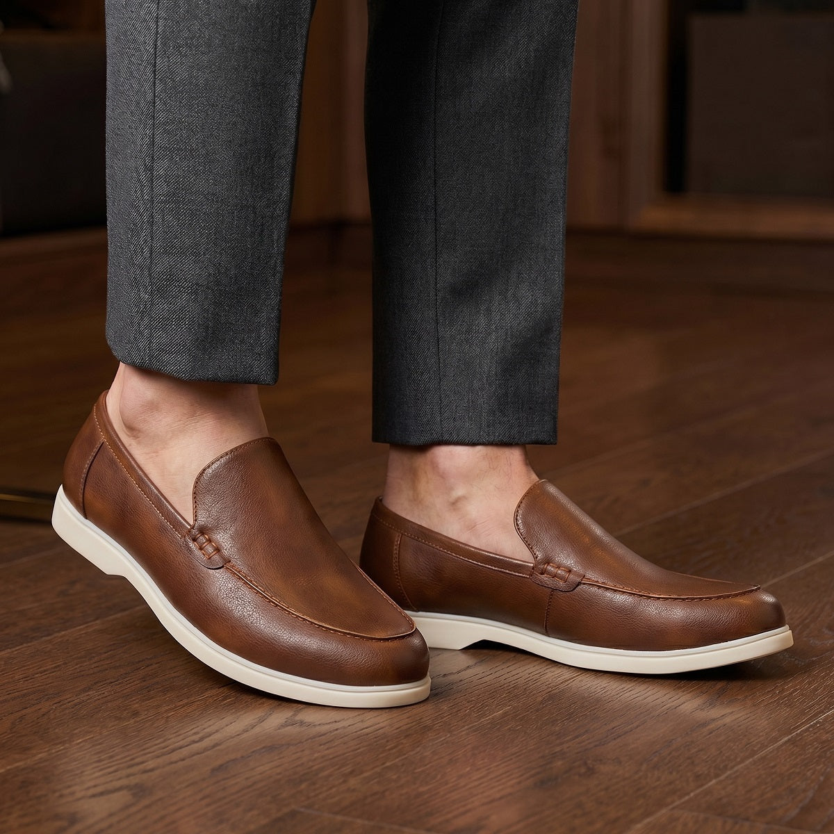 BAXXICO Premium Slip On Shoes for Smart Casual & Everyday Looks