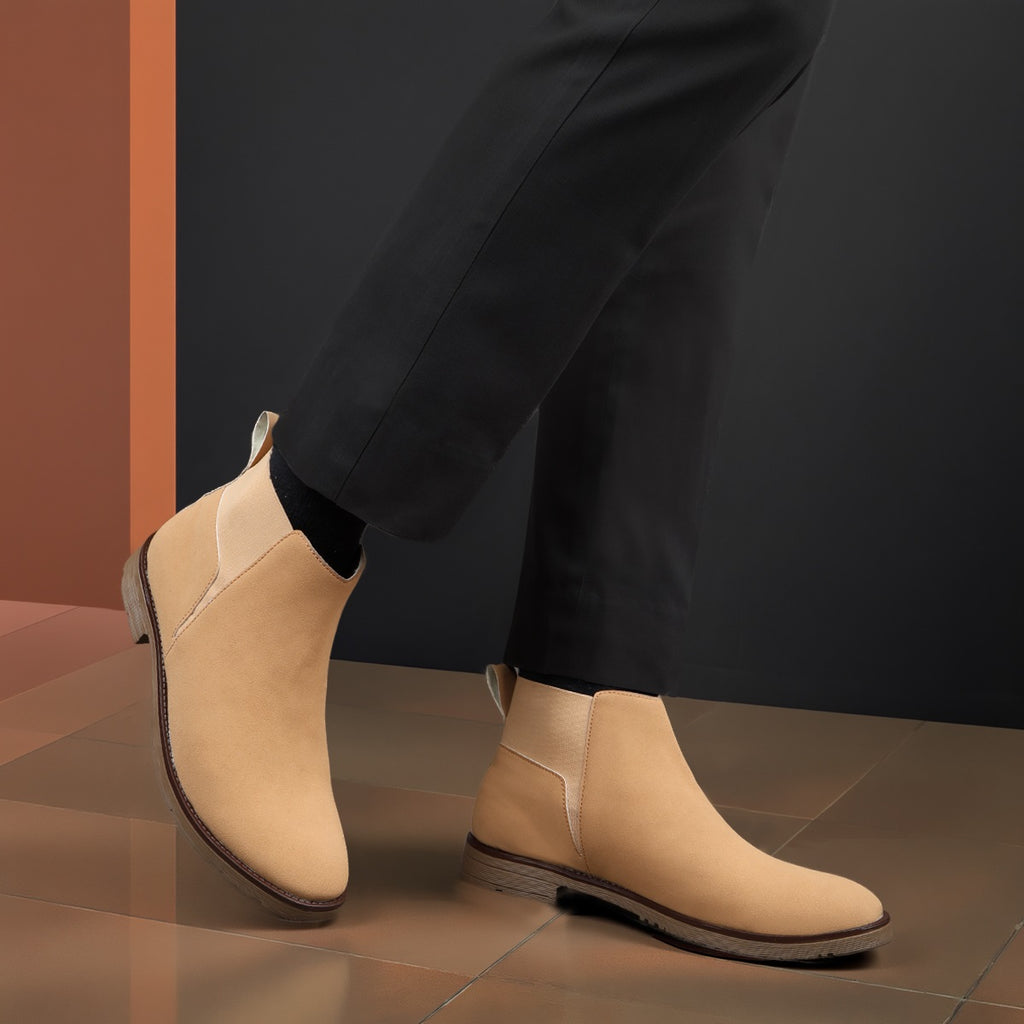BAXXICO Mens Chelsea Boots Clean Lines Confident Style